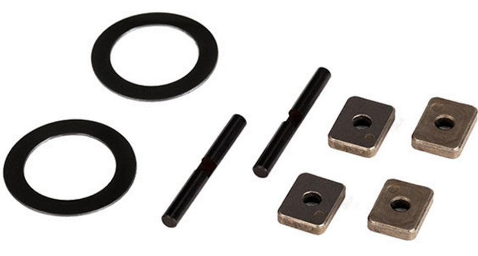 Traxxas 7783 Spider Gear Shaft (2)/Spacers (4) X-Maxx for fpv drones