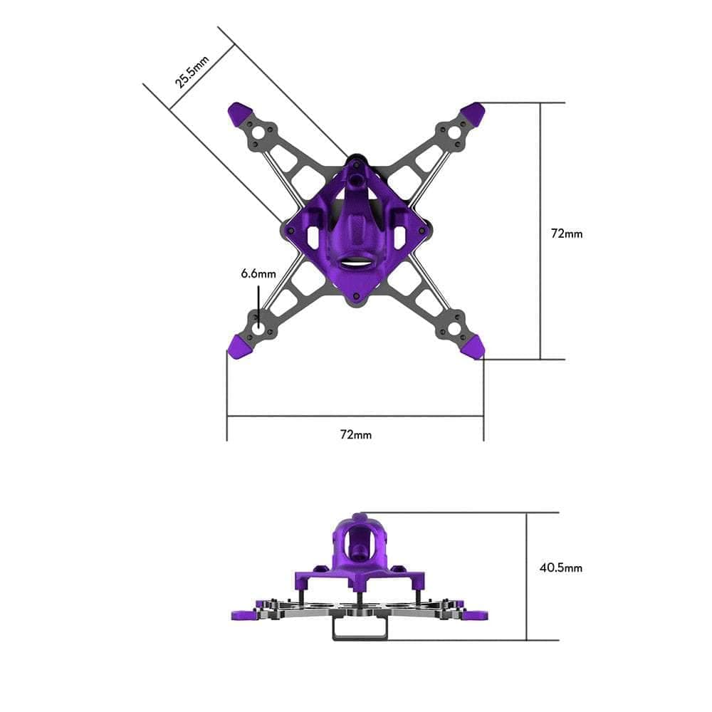Flywoo Firefly16 Nano Baby V3 1S Frame Kit - Analog/Walksnail/HDzero for fpv drones 3