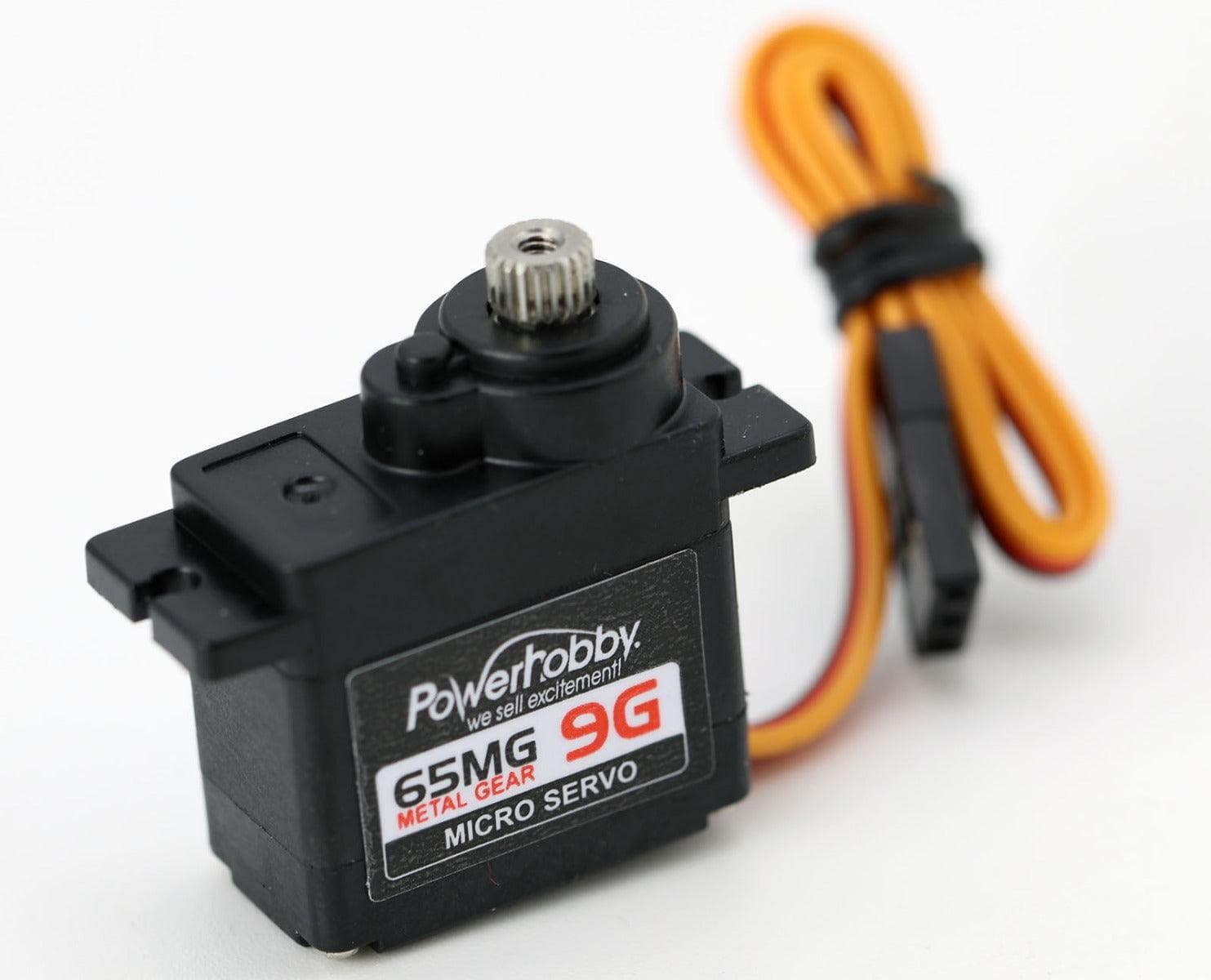 Powerhobby 65MG Metal Gear Digital 9G Micro Servo 11sec/30oz @ 6.0v for fpv drones 1