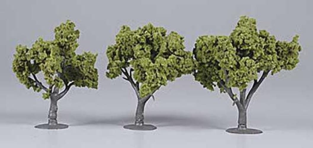 Woodland Scenics TR1506 N/HO Assembled Tree Light Green 4" Train Scenery for fpv drones