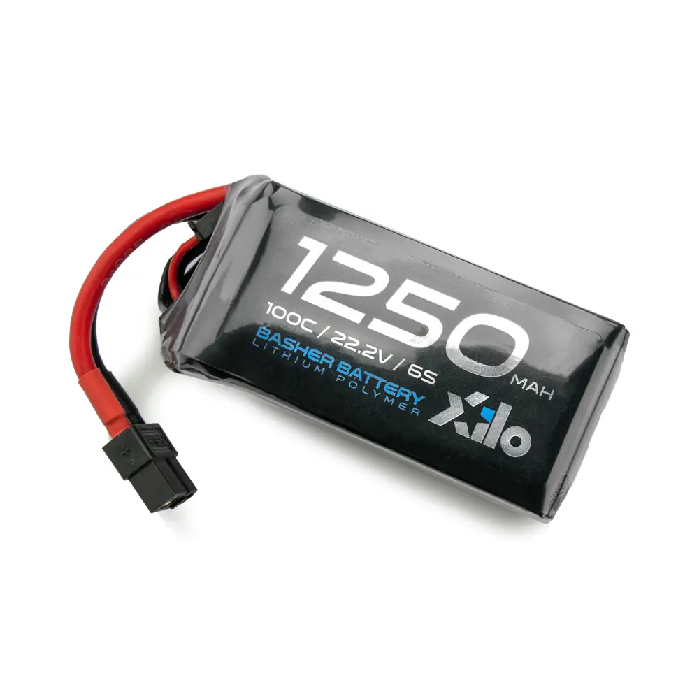 XILO 1250mAh 6S 100c Basher LiPo Battery XT60 - 1.75 for fpv drones 1