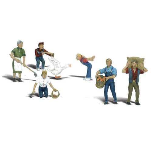 Woodland Scenics A2152 N Scale People Farm People for fpv drones