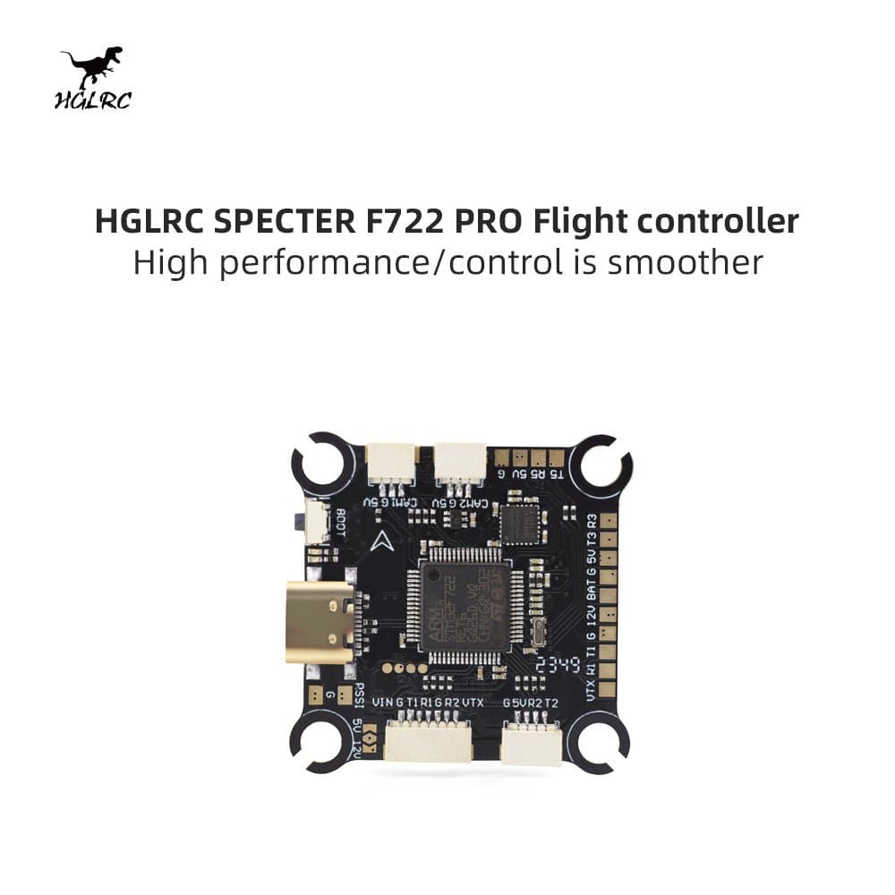 HGLRC SPECTER F722 Pro MPU6000 Gyro DJI HD/VTX Freestyle/Racing FPV FC for fpv drones
