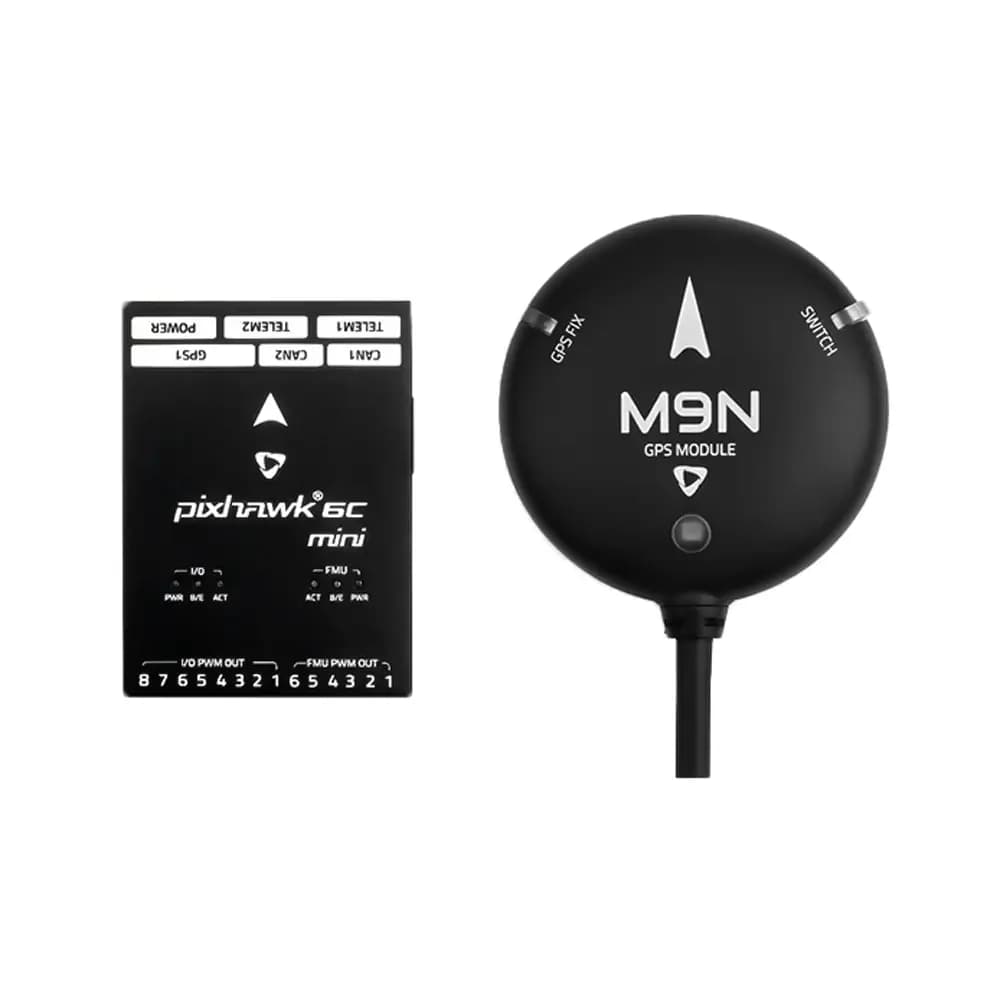 Holybro Pixhawk 6C Mini + PM02 V3 + M9N GPS (Model A Pins) - 5 for fpv drones 1