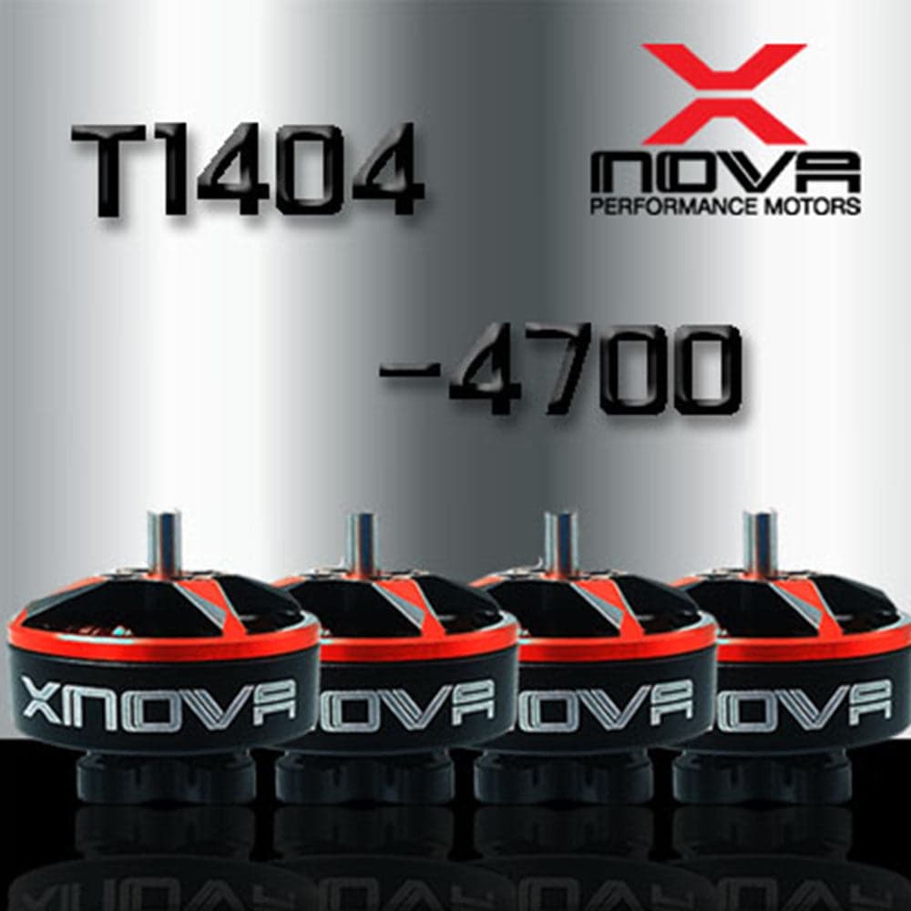 XNova T1404 FPV Racing Series Motor - 4700KV - 4PCS Combo
