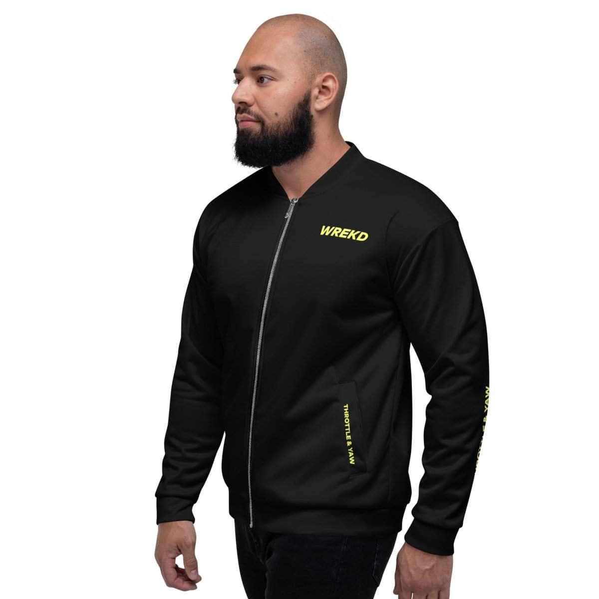 WREKD "Mode 2" Unisex Bomber Jacket for fpv drones 3