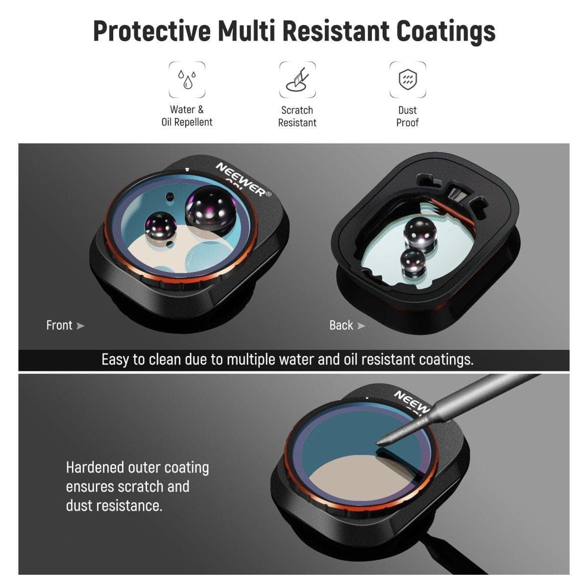 ND & CPL Filters Set for DJI Mini 4 Pro (4 Pack) for fpv drones 6