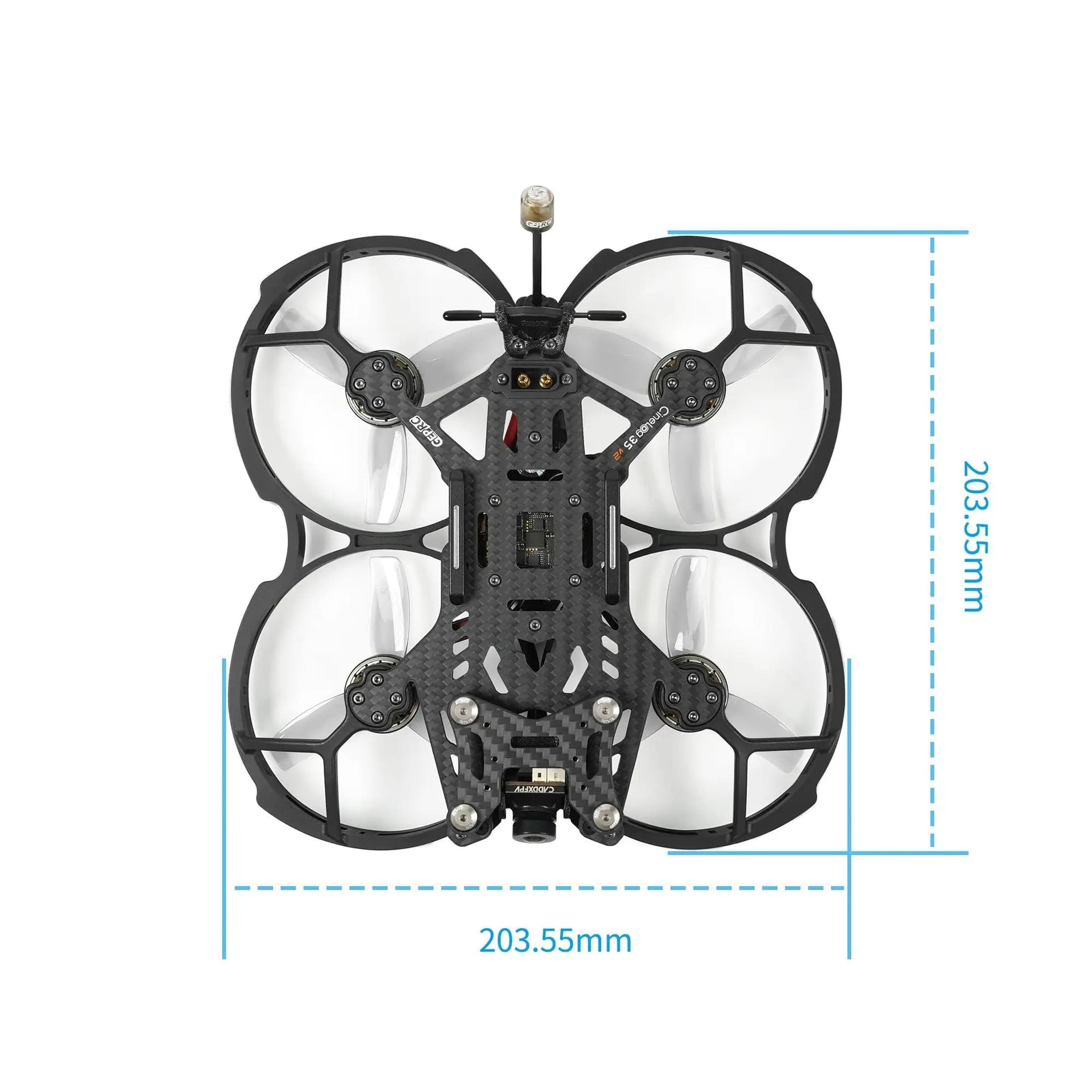 CineLog35 V2 Analog FPV Drone-PNP for fpv drones 8