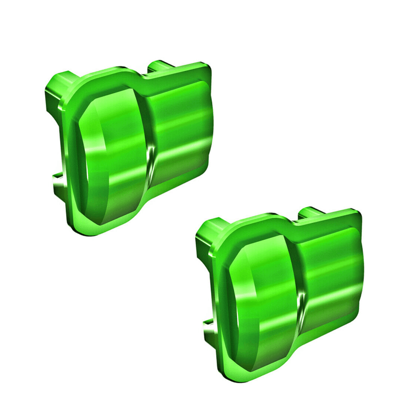 Traxxas 9787 GREEN TRX-4M Aluminum Axle Covers (2) for fpv drones