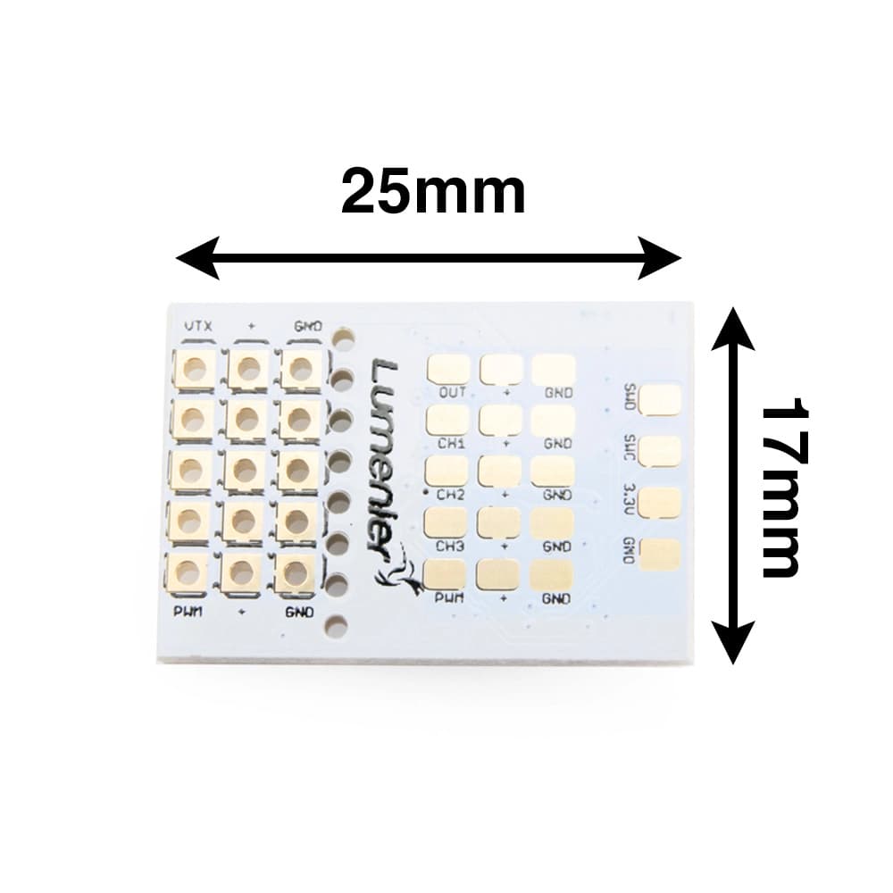Lumenier 3-Way Multi-Camera Video Switcher Board - 3 - White for fpv drones 5