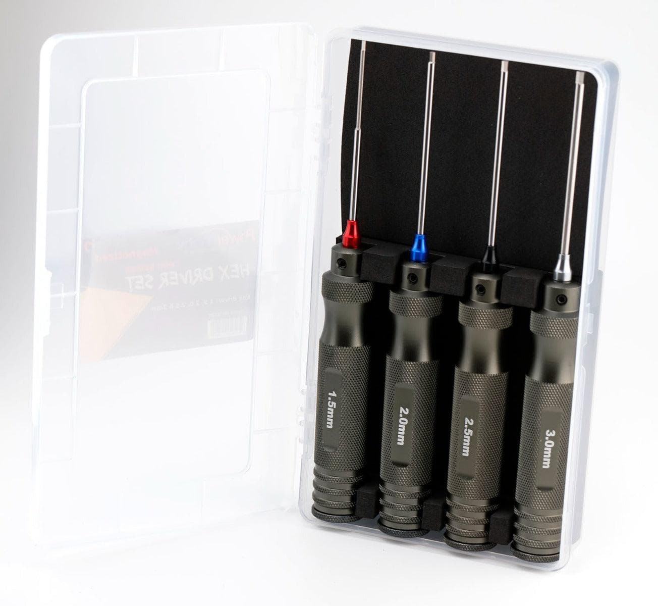 Powerhobby Pro Series Magnetized Hex Tool Set Metric 1.5, 2.0, 2.5, 3.0mm for fpv drones 5
