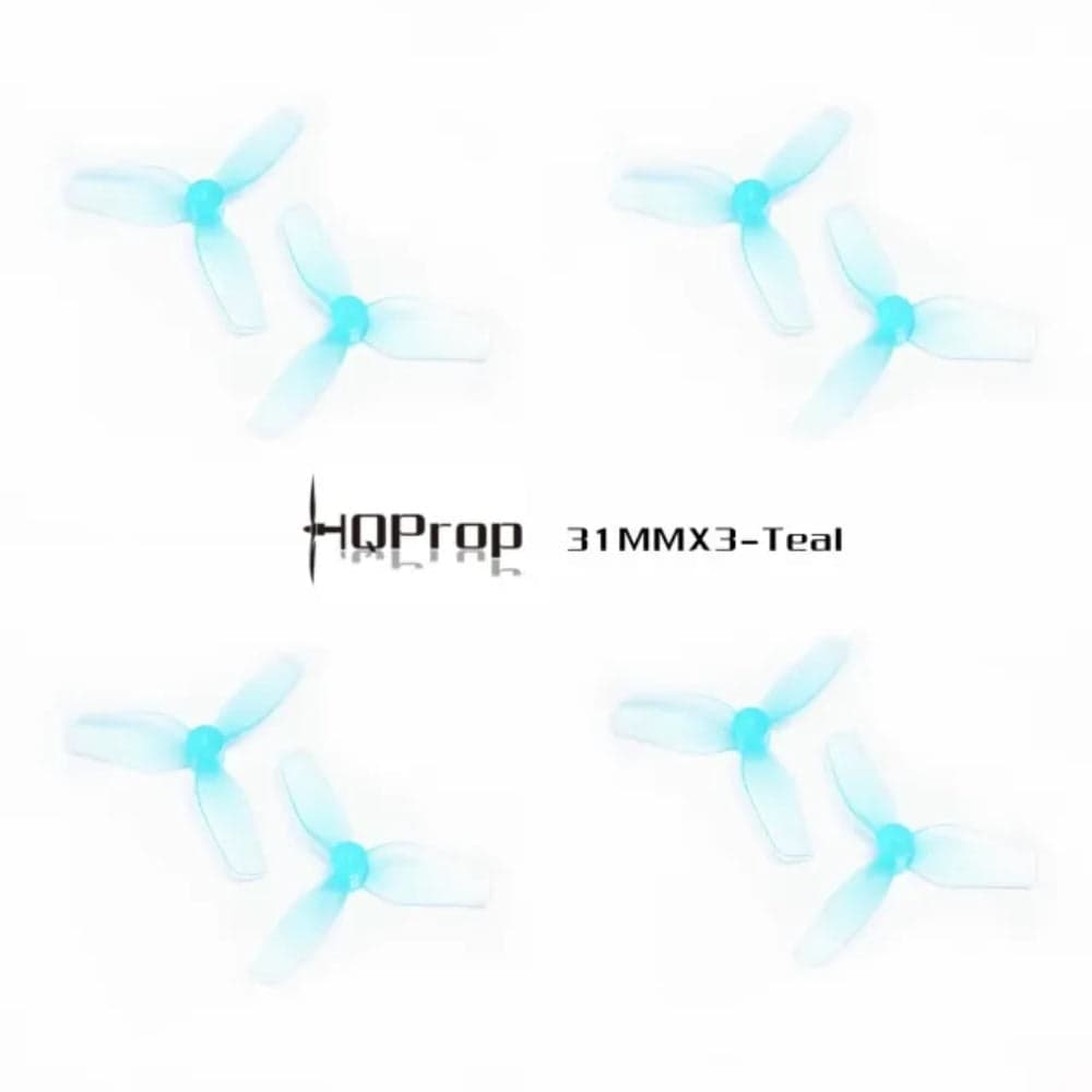 HQ Ultralight Whoop Prop 31MMx3 1.2x1.1x3 PC 1mm Shaft (2CW+2CCW) - Choose Color for fpv drones 4