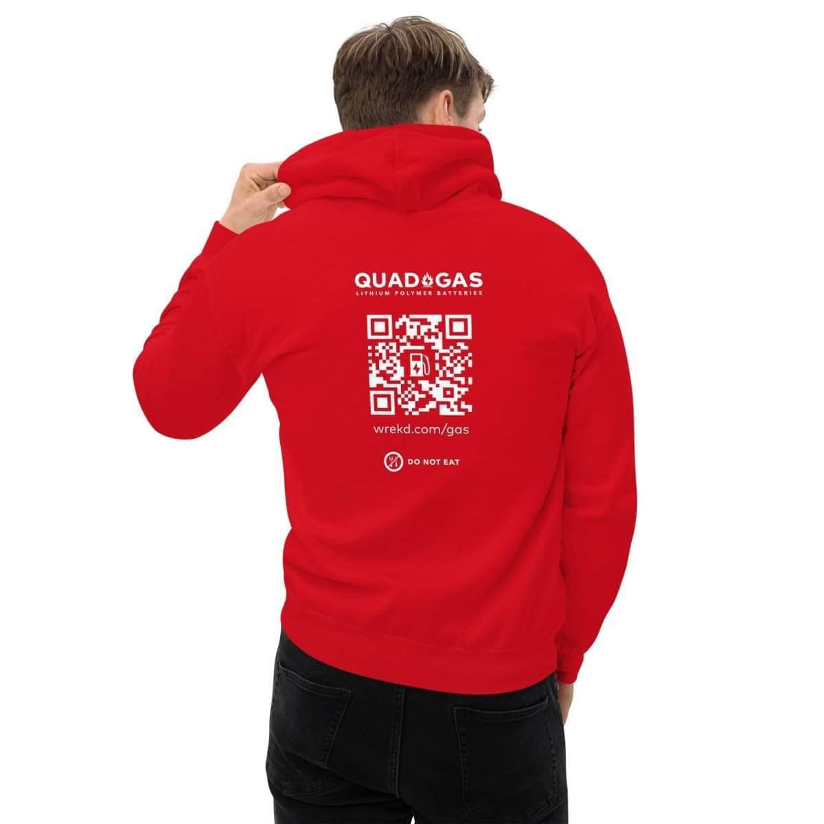 Quad Gas Red Unisex Hoodie for fpv drones 2