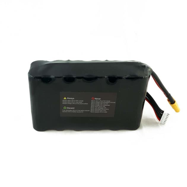 Racepow Liion 10000mAh 6S2P battery for drones for fpv drones 1