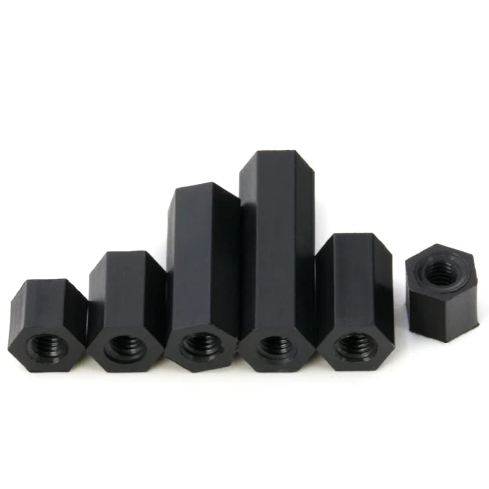 10pc Hex Standoff Nylon Pack for fpv drones