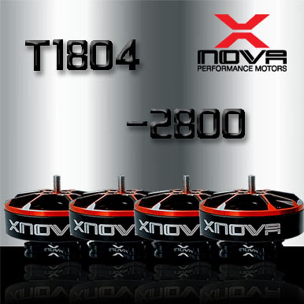 XNova T1804 FPV Racing Series Motor - 2800KV - 4PCS Combo for fpv drones