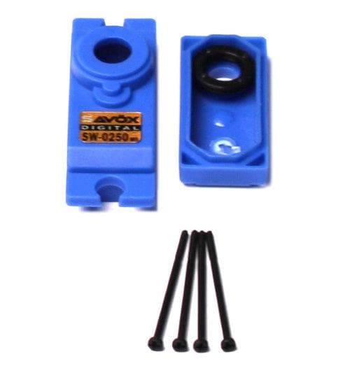 Savox SW0250MG Top And Bottom Servo Case w/4 Screws for fpv drones 1