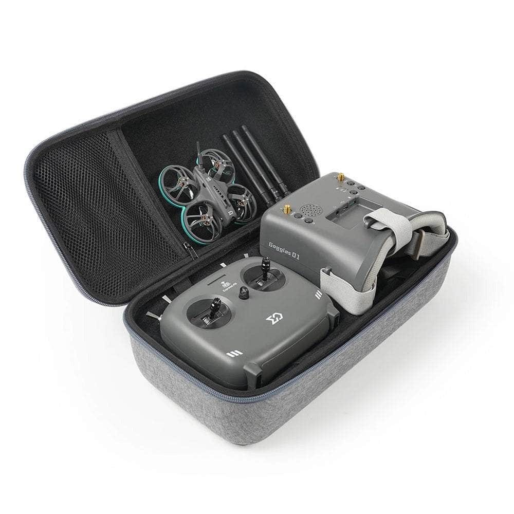 Sub250 RTF Whoopfly16 Ready to Fly ELRS 2.4GHz Analog Kit  w/ Goggles, Radio Transmitter, Case & Drone for fpv drones 1