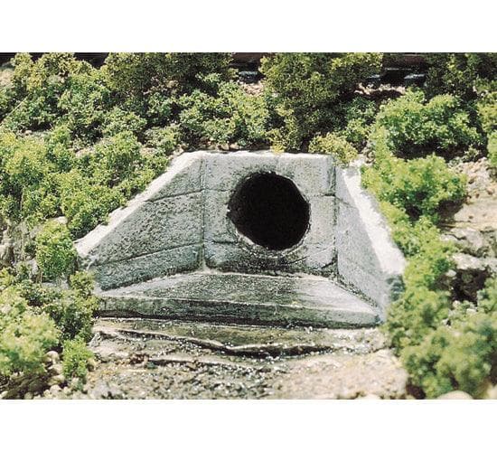 Woodland Scenics C1162 N/HO Concrete Culverts (2) Train Scenery for fpv drones