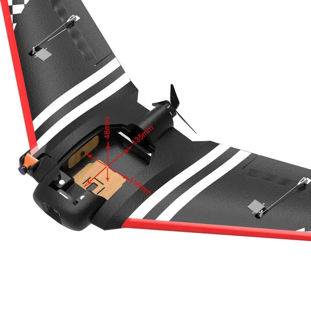 SonicModell AR. Wing Classic 900mm Wingspan EPP Flying Wing RC Airplane - Kit Version for fpv drones 5