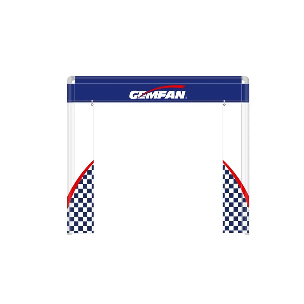 Gemfan 5'x5' Drone Racing Gate Fabric - Blue/Orange (No Poles) - 3  for fpv drones