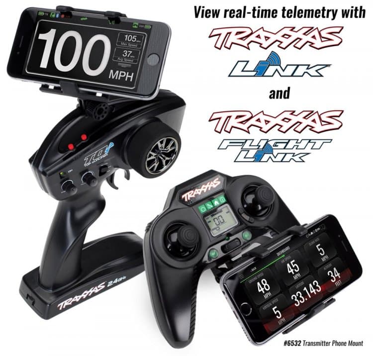 Traxxas TRX6532 Handy-Halterung für Sender-Funke-Fernsteuerung (TQI und ATON) for fpv drones 1