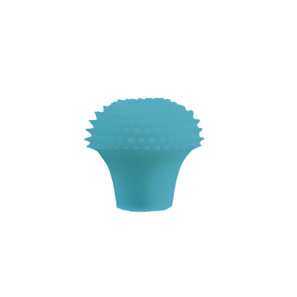 Thumb Grippies Mini Mushroom Stick End - White/Black/Light Blue - M4  for fpv drones