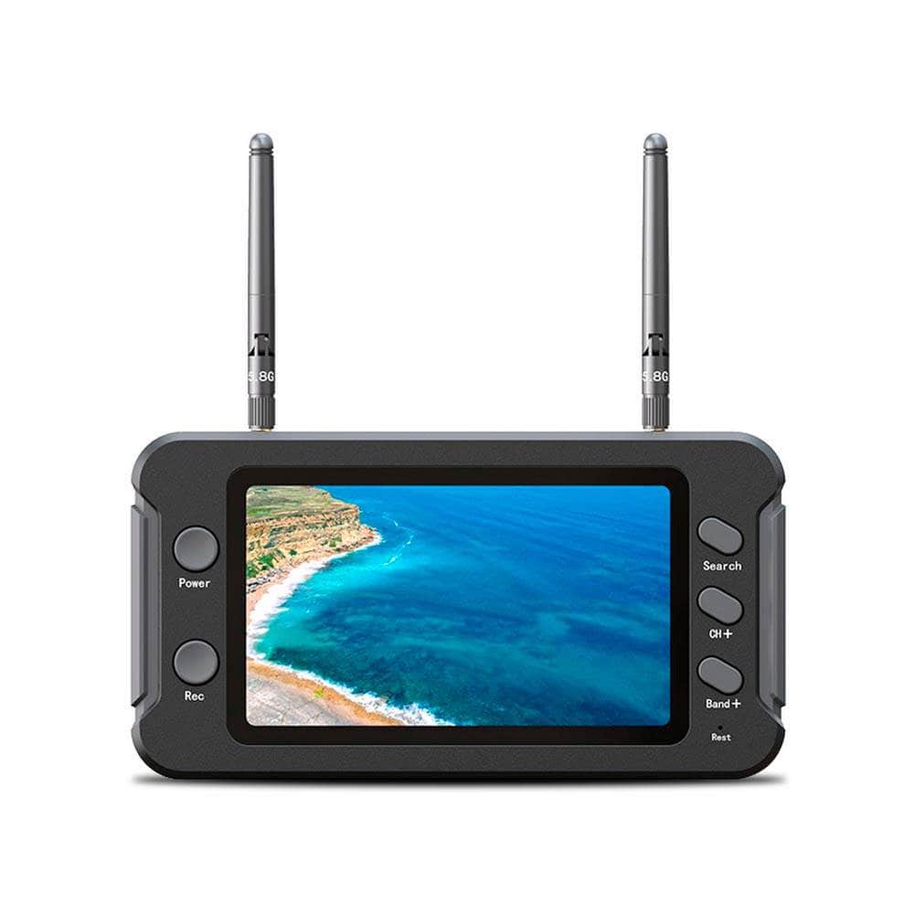 FYS 40CH 5.8GHz Diversity FPV Monitor w/ DVR - 4.3" for fpv drones 1