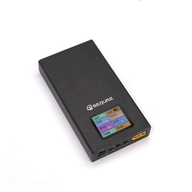SEQURE SQ-SW2 Mini Portable Rechargeable Spot Welder w/ LCD Display - 4.5 for fpv drones 4