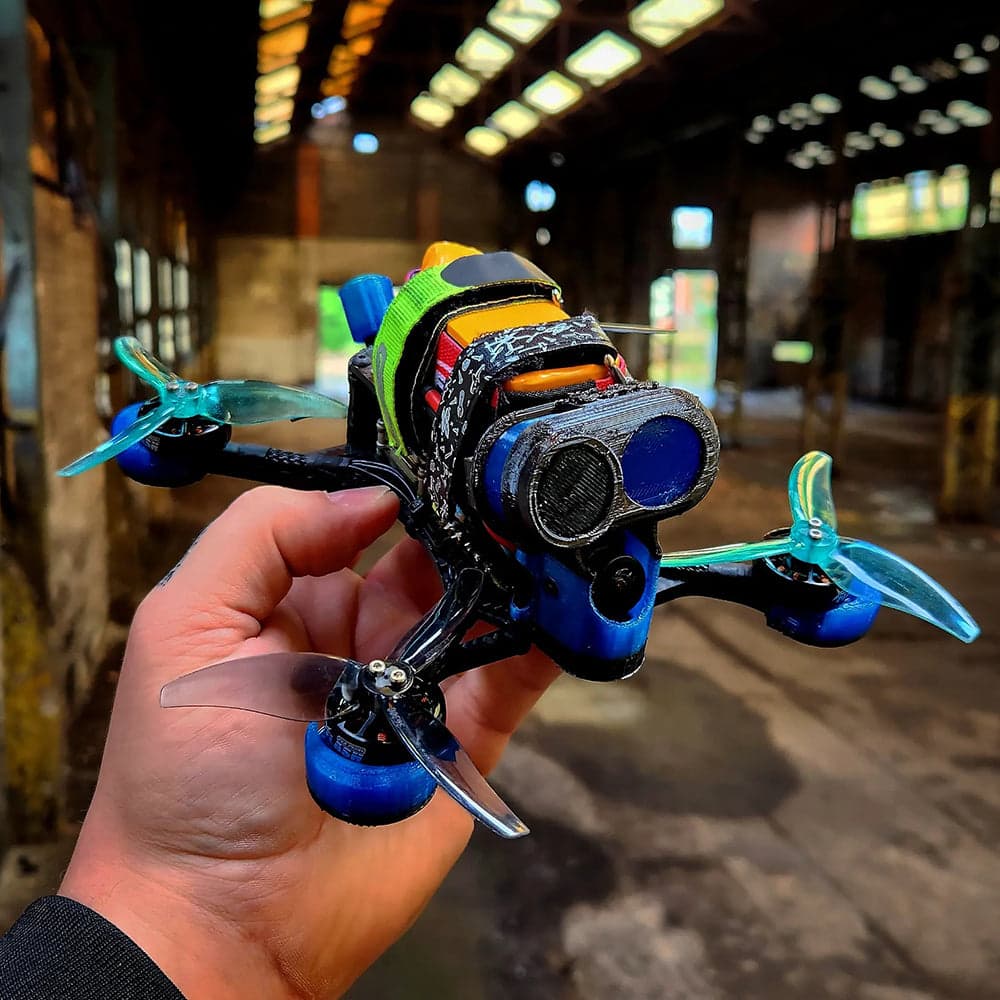 DaddyLovesQuads ASBO XLR 3.5" Micro Frame Kit for fpv drones 1