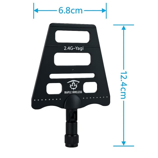 Maple Wireless Yagi antenna 8dBi 2.4GHz for fpv drones 5