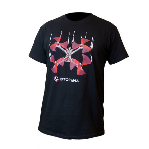 Rotorama Wasp Pixel T-shirt for fpv drones 1