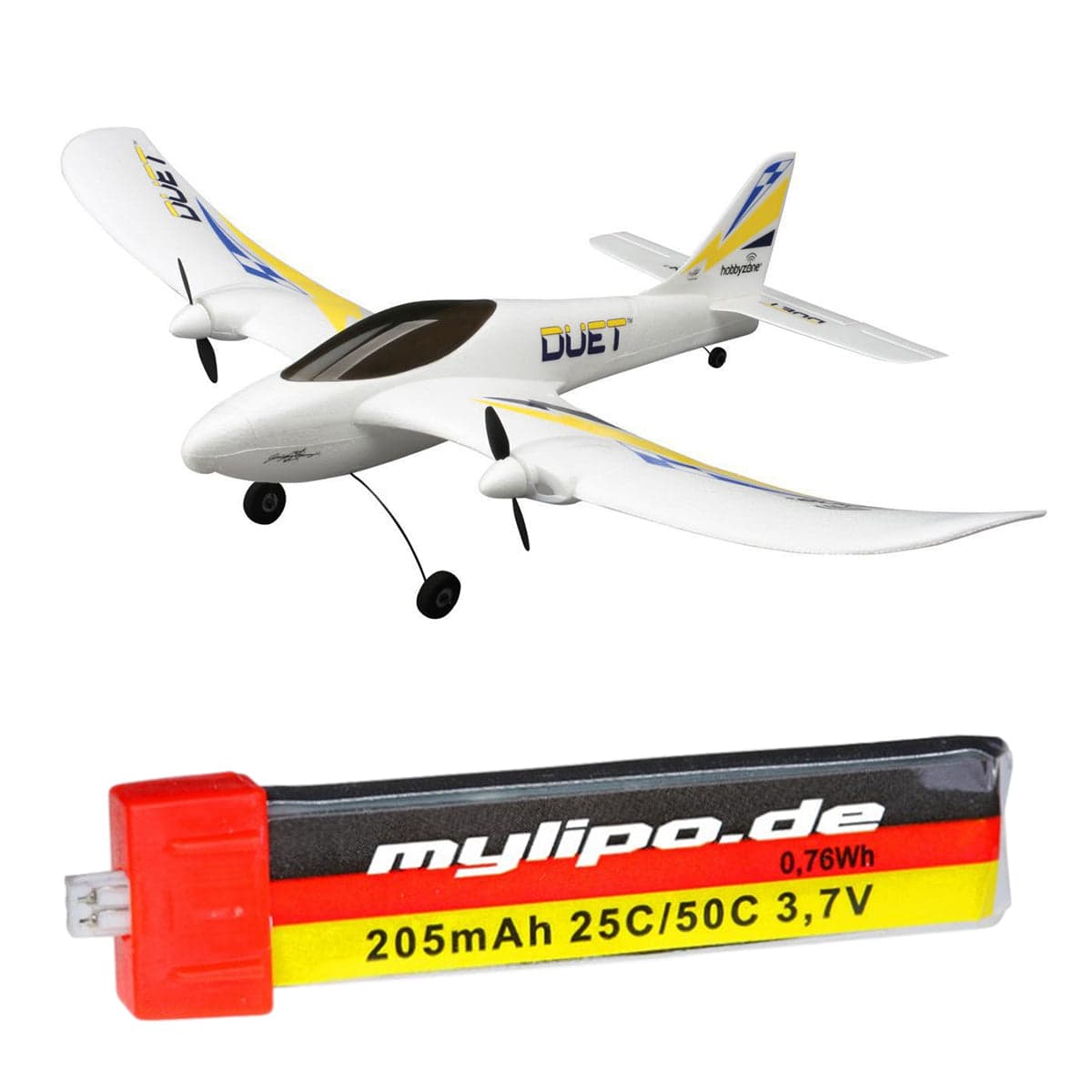 upgrade battery 205mah Duet (HBZ5300) by MMW [DG] for fpv drones