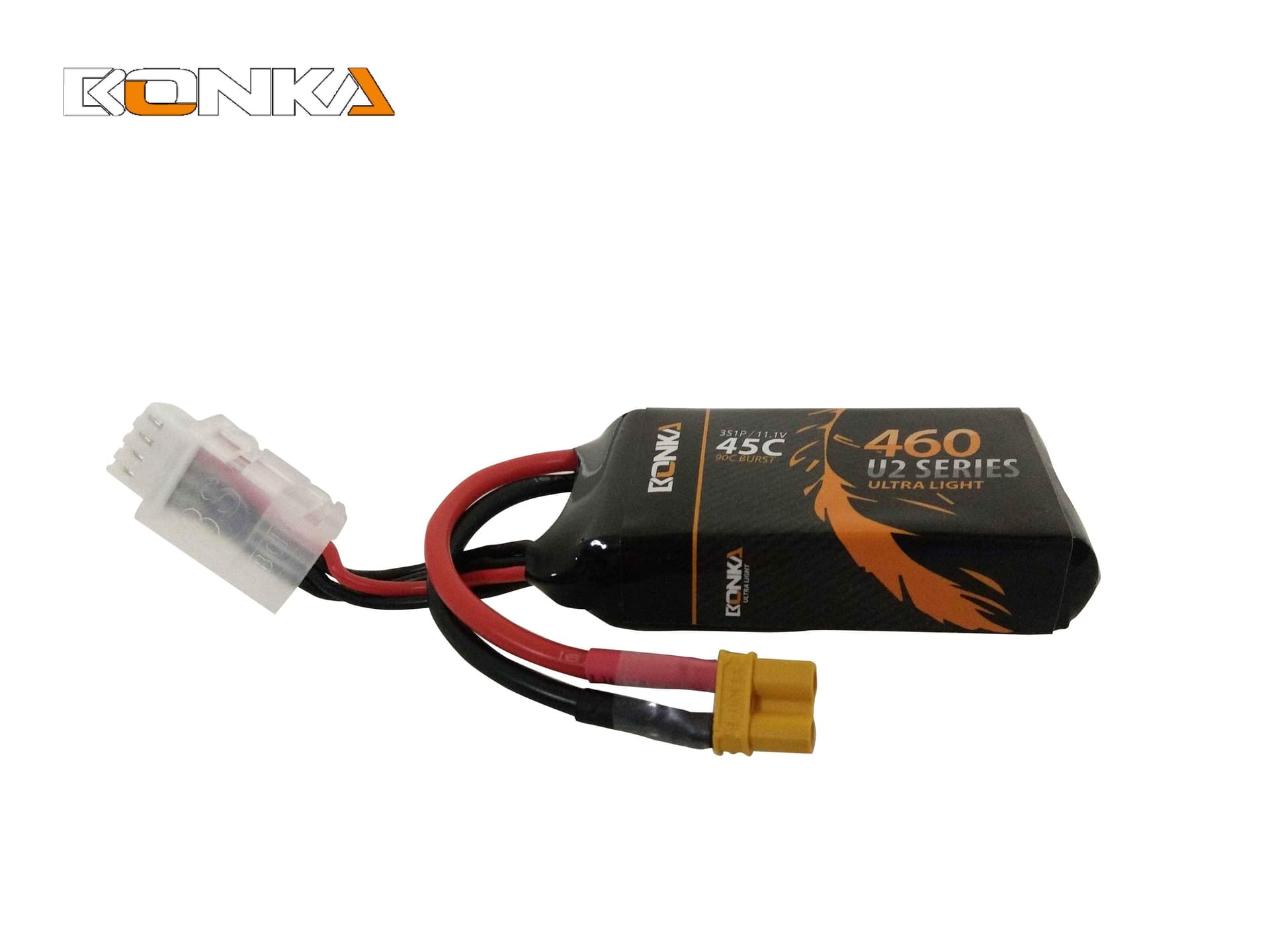 Bonka 460mAh 45c 3s XT30 Lipo Battery BKU2-460/45-3s [DG] for fpv drones 2