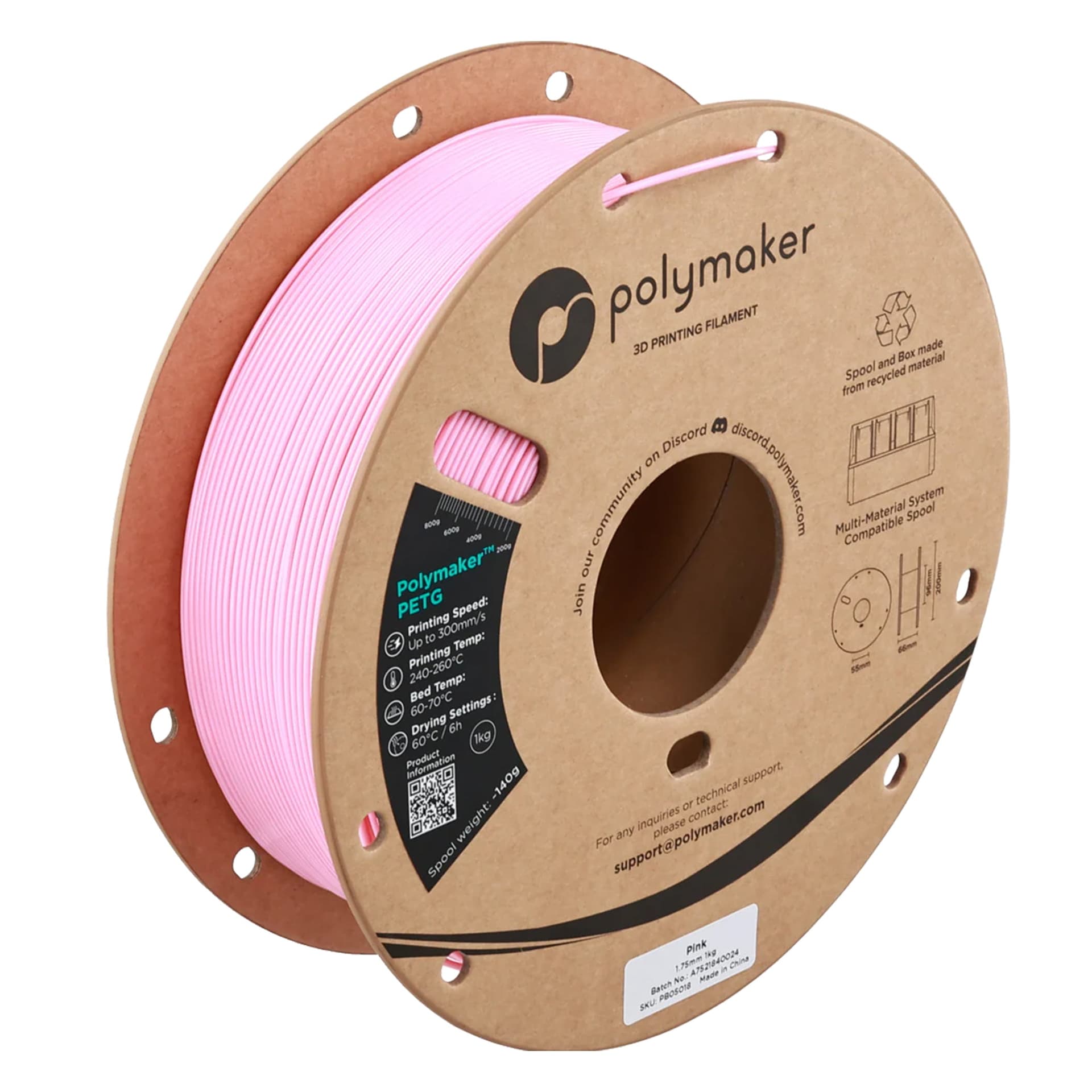 Polymaker PETG High Speed 1.75mm Filament 1kg for fpv drones 8
