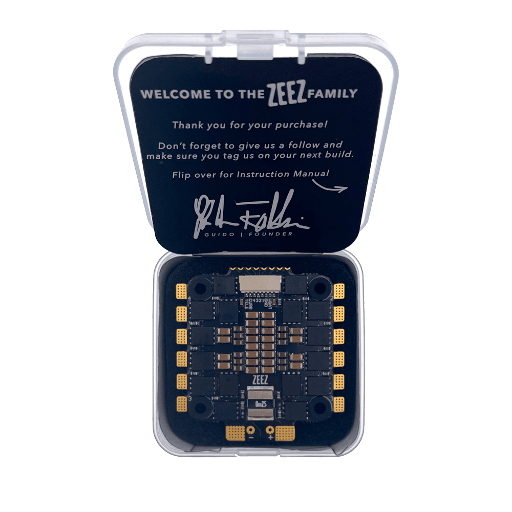 Zeez Design - Zeez 55amp 4-in-1 30x30 BLHeli_32 ESC V3 2022 for fpv drones
