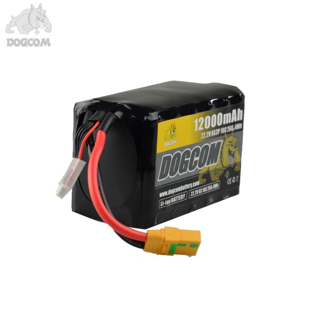 DOGCOM 21700 12000mAh 6S2P 22.2V Li-ion - XT90 for fpv drones 2