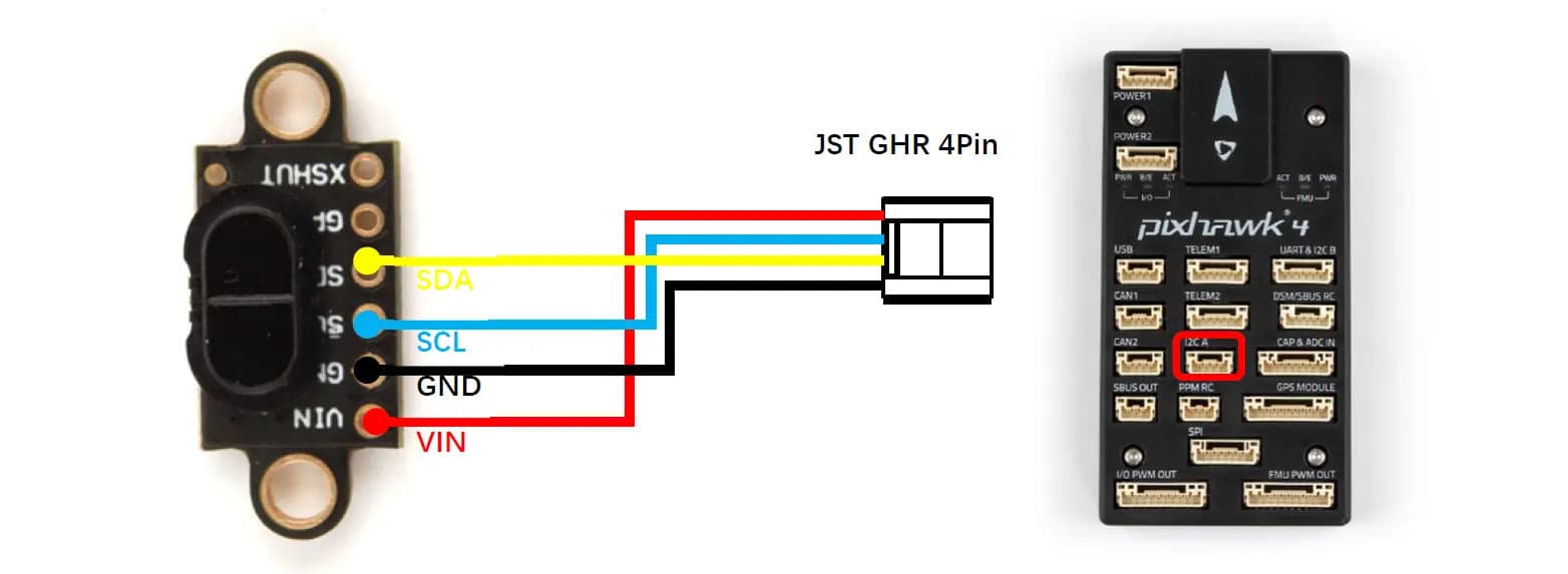 Holybro ST VL53L1X Lidar for fpv drones 7