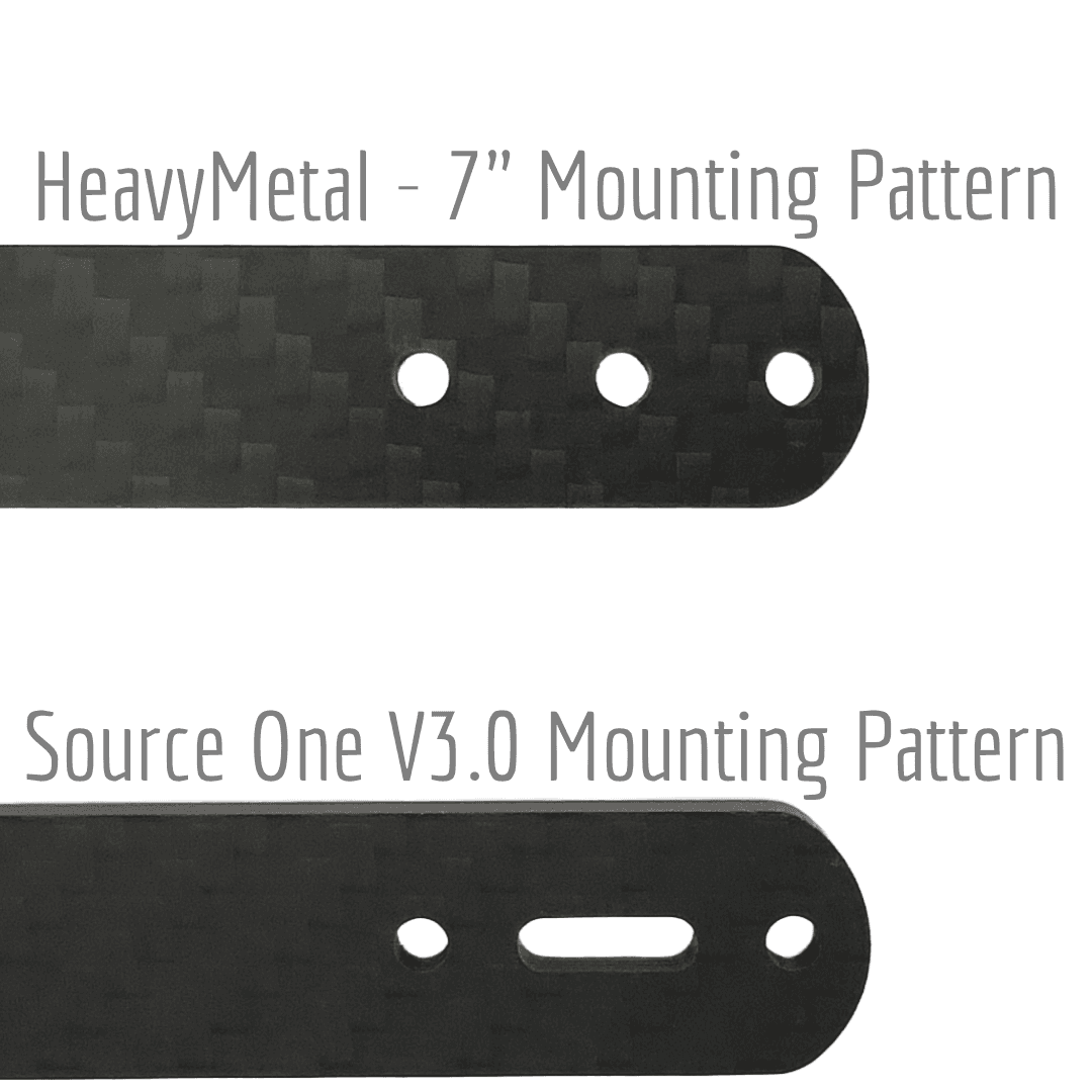 HeavyMetal & HeavyMetal PLUS - 7" Spec Arms (Street League Approved) for fpv drones 1