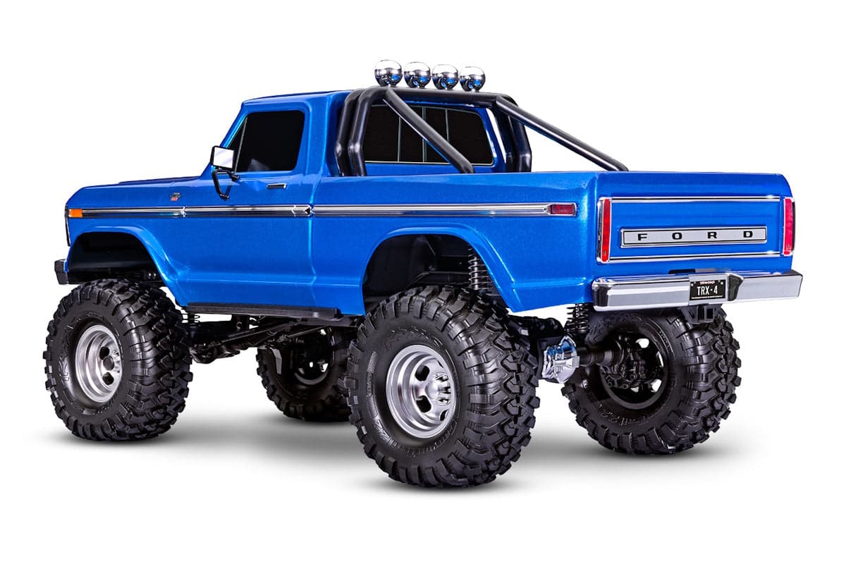 Traxxas TRX-4 Ford F-150 High Trail Edition 4X4 Ford F-150 Ranger Blue for fpv drones 2