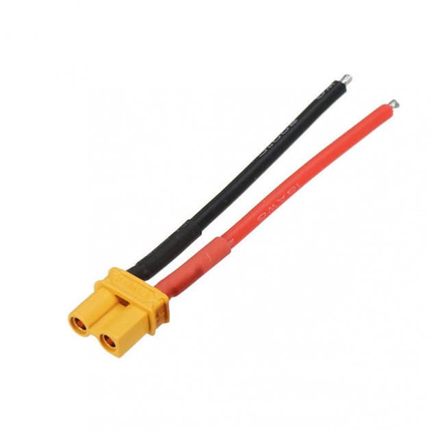 XT30 female with cable for fpv drones