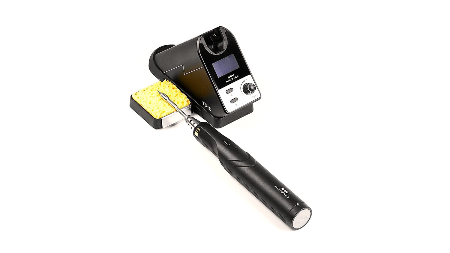 Miniware TS1C Cordless Soldering Station for fpv drones 4