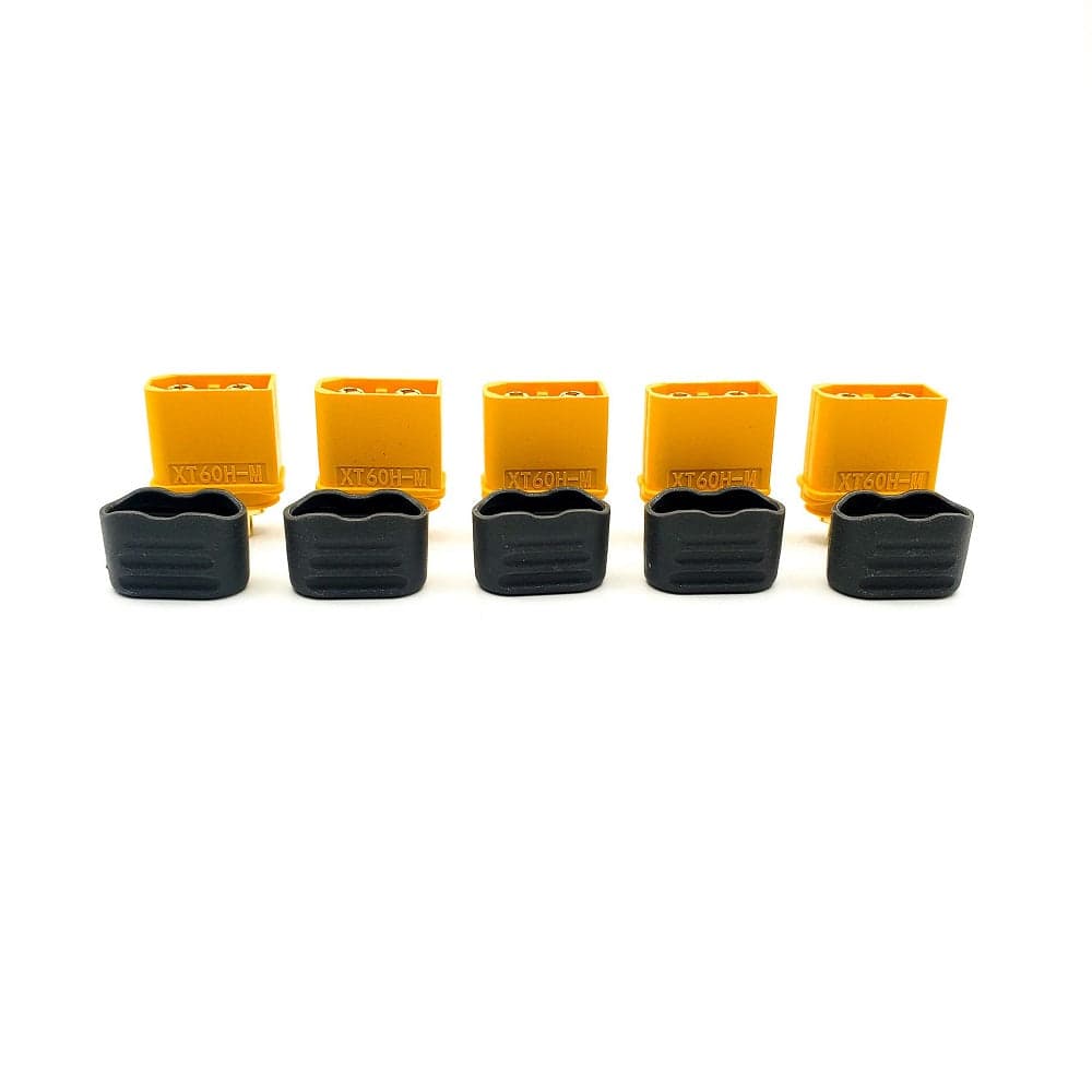 Amass XT60H Connector (5PCs) - Male for fpv drones