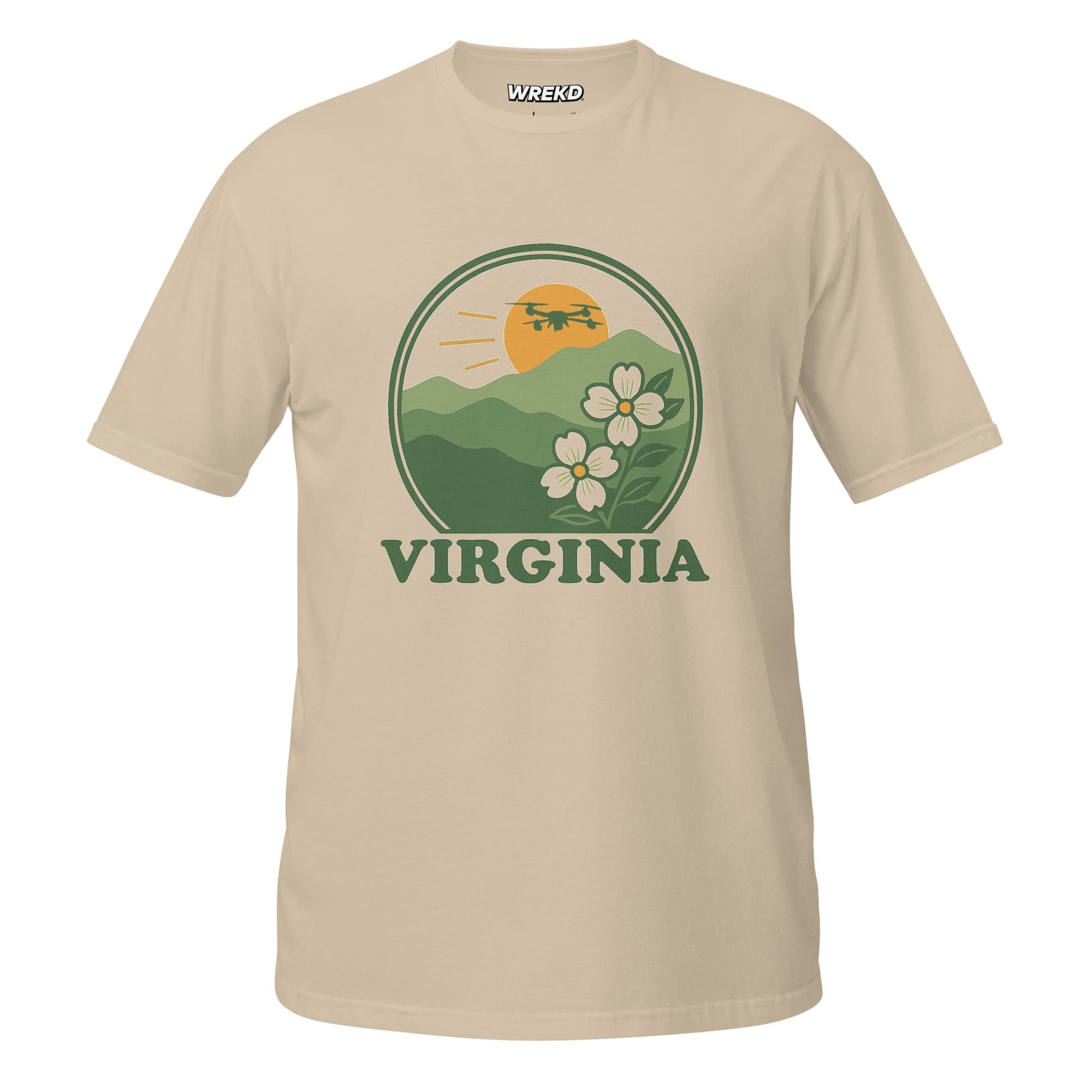 Virginia Drone Tee for fpv drones