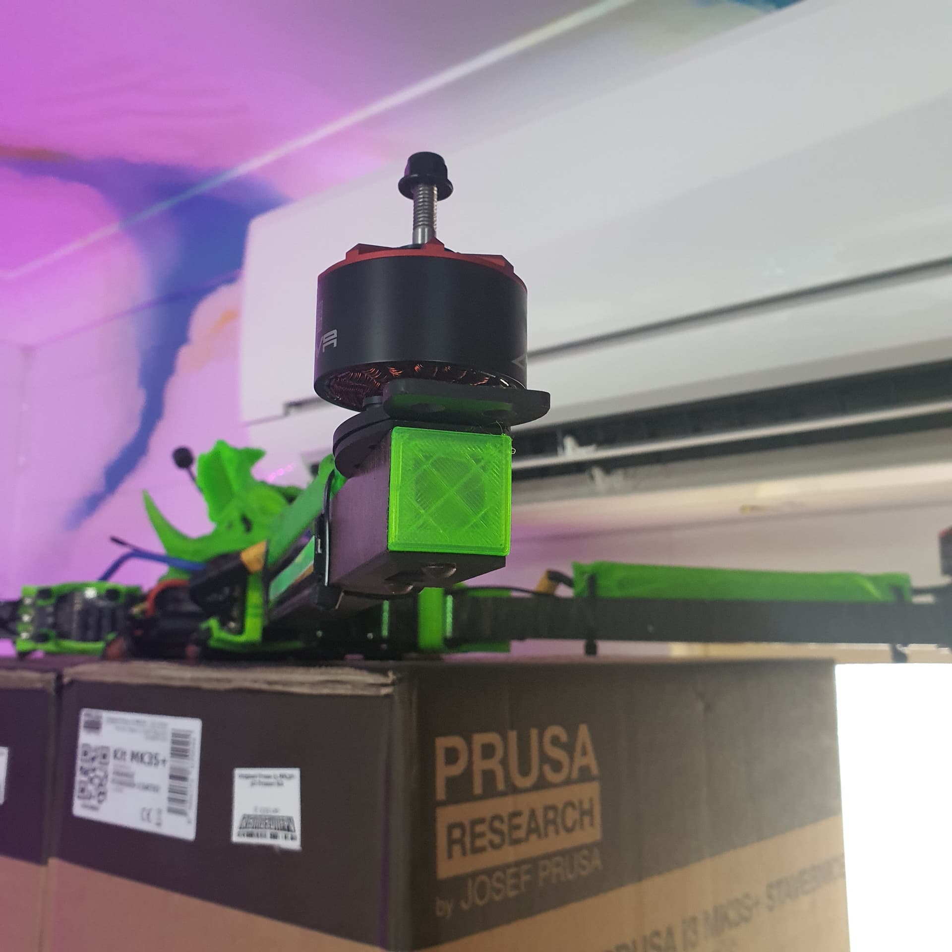 BIG FU*KIN WEDGE (BFW) 3D Printed Arm Caps for fpv drones 2