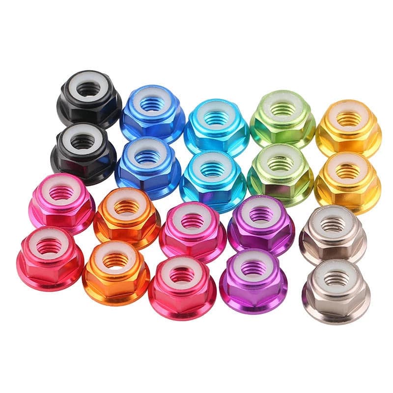 M5 Aluminum Flange Lock Nut (5pcs-bag) for fpv drones 7