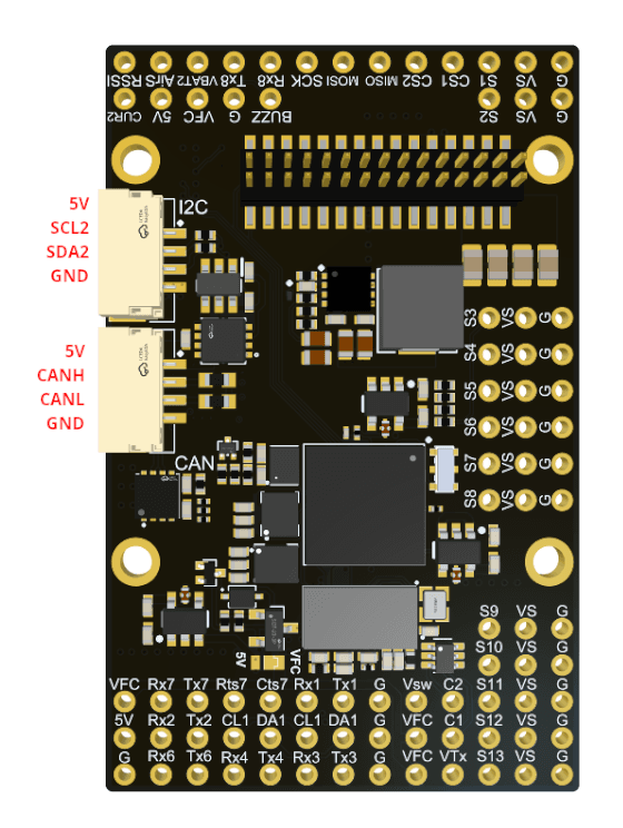 TBS Lucid H7 Wing Flight Controller 3-12S for fpv drones 4