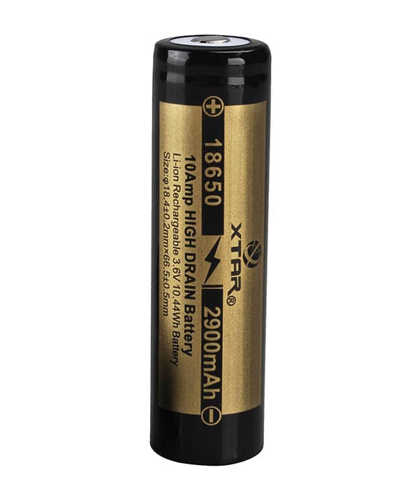 XTAR IMR 2900mAh 18650 Li-Ion Battery for fpv drones 2