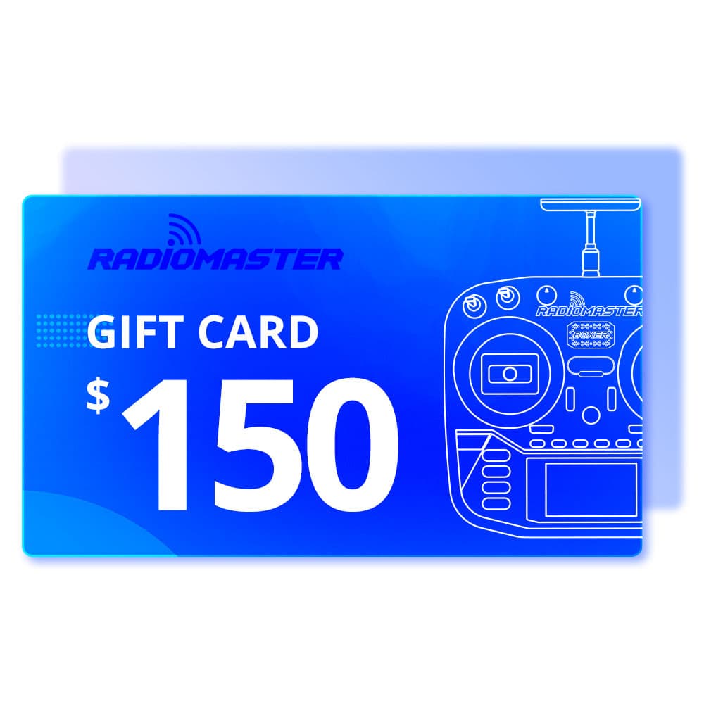 RadioMaster Gift Card for fpv drones 2
