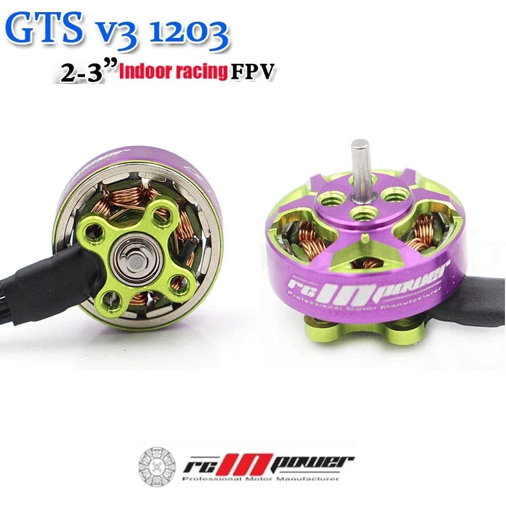 RCINPOWER GTS V3 1203 11500kv Plus 2-3 inch Cinewhoop Micro Motor - Choose Color